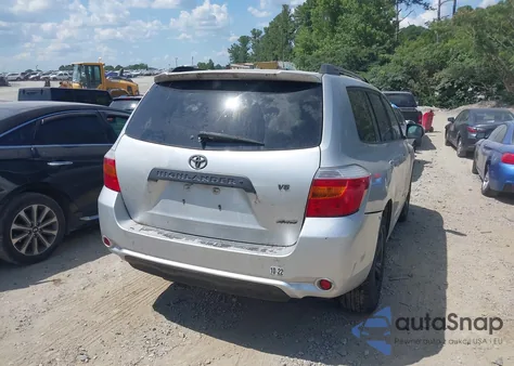 2008 Toyota Highlander Limited z USA, uszkodzony, nr VIN JTEES42AX82050316